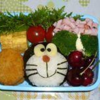 黒いドラえもん弁当